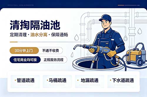 滁州清掏隔油池